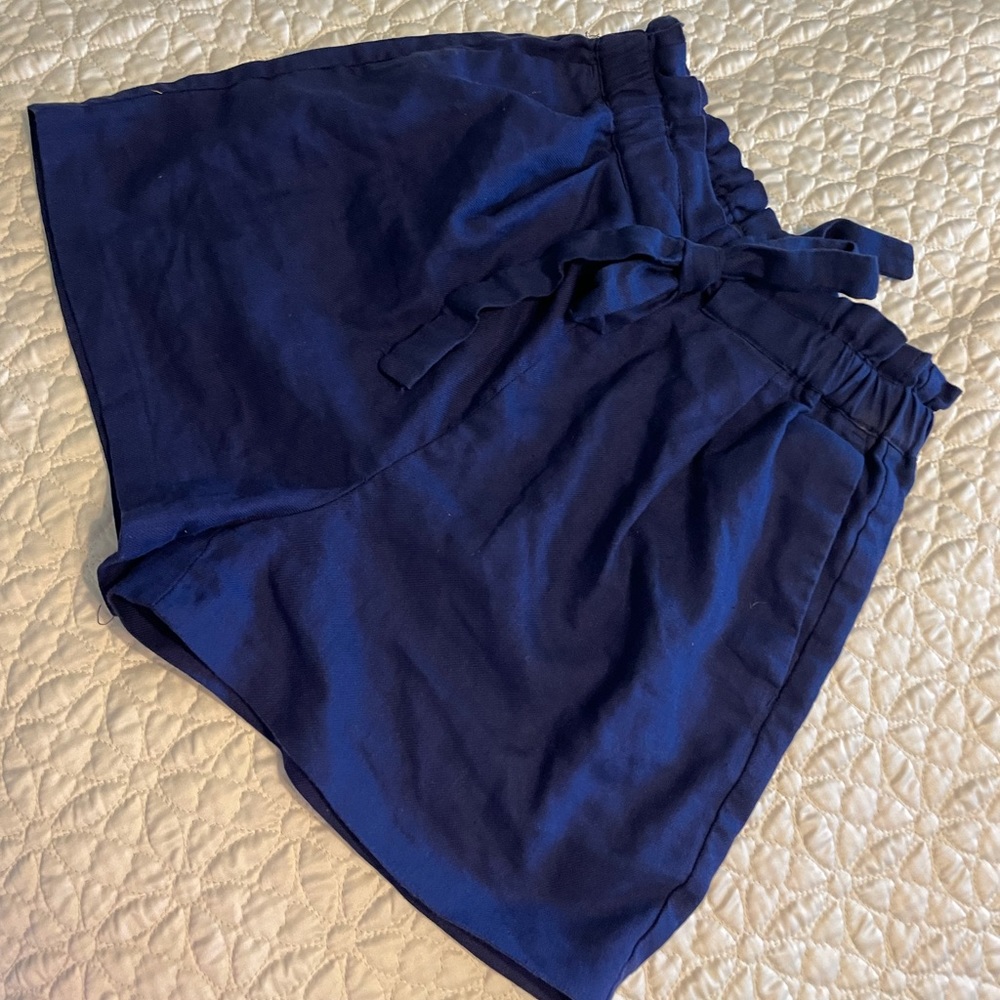 Express Women’s high waisted paper bag shorts